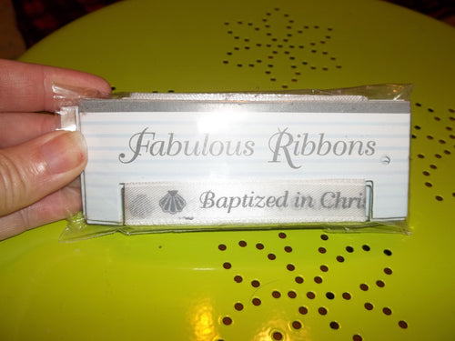 Baptism Ribbon
