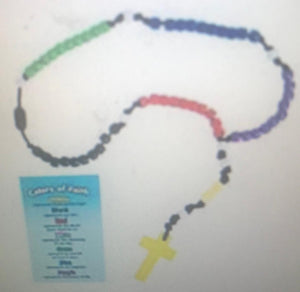 Colors of Faith Rosary Craft Kit