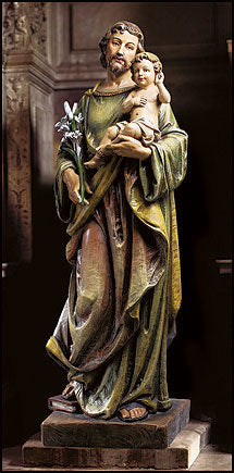 Saint Joseph With Child Statue — 4’