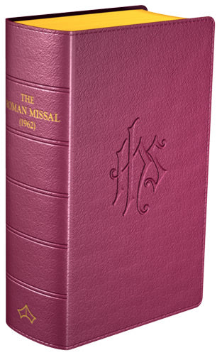 Latin Mass Missal - 1962 - Burgundy