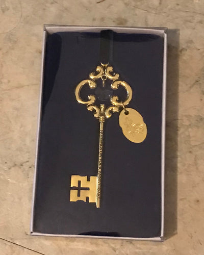 Wedding anniversary keepsake key 50 years