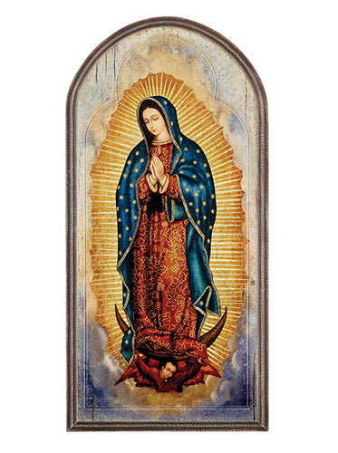 Our Lady Of Guadalupe — Marco Sevelli Arched Plaque