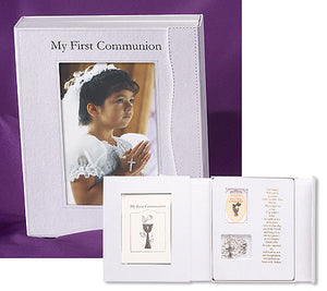 First Communion Photo Gift Set