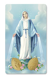 Our Lady of Grace 3D Holy Card