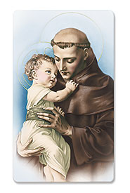 St. Anthony 3D Holy Card
