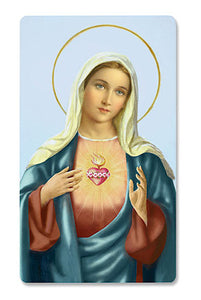 Immaculate Heart of Mary 3D Holy Card