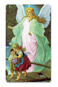 Guardian Angel 3D Holy Card