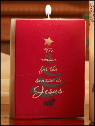 Reason for the Season Candle