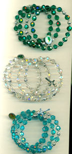 Rosary Bracelet -- Light Blue