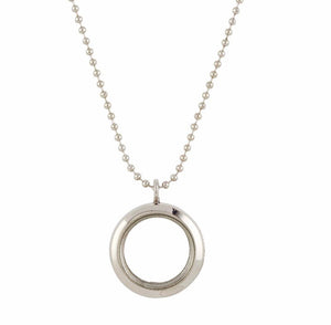St. Benedict Floating Locket Pendant