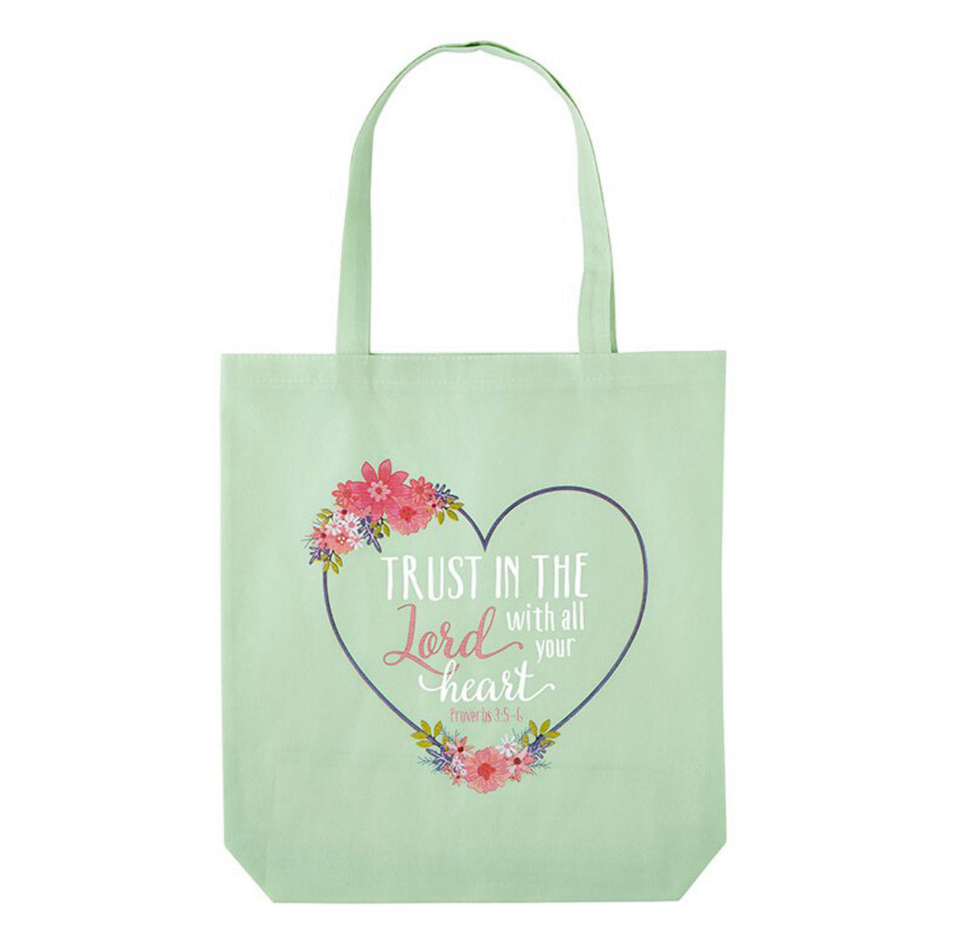 Trust in the Lord with All Your Heart Tote Bag