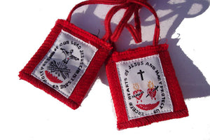Red Passion Scapular of Our Lord